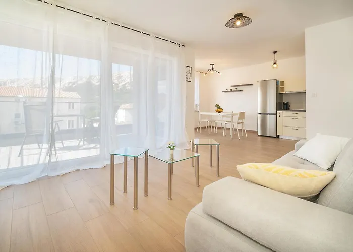 Poolside Anabella Apartmán Baška