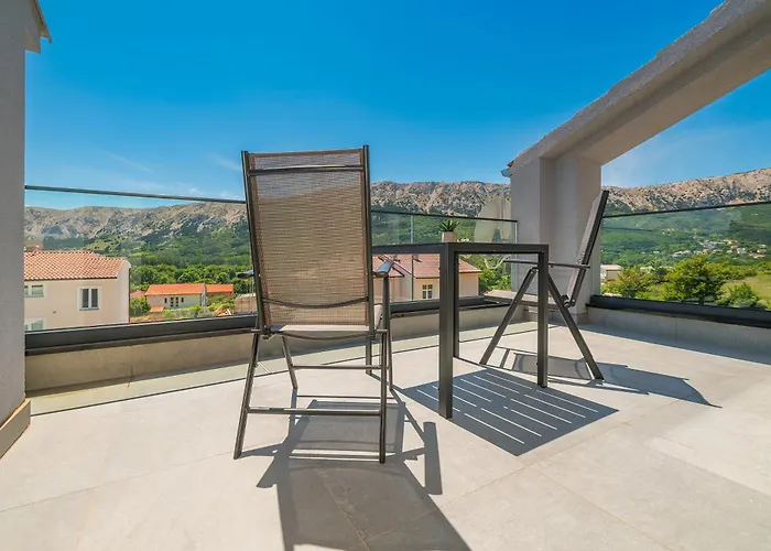 Poolside Anabella Apartmán Baška